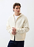 Chronicle Knitted Hoodie | Cotton | Ecru
