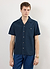 Cuban Shirt | Seersucker | Navy