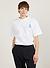 Antique Ceramics Oversized T Shirt | Organic Cotton | White