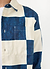 Kihara Overshirt | Cotton | Blue and Ecru