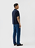 Relaxed Cuban Drape Shirt | Percival x Warren | Navy Blue