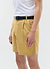 Pleated Linen Shorts | Tan