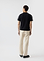 Cropped Regular Fit T Shirt | Organic Cotton | Black
