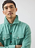 Suede Western Leather Jacket | Mint Green