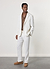 Relaxed Tailored Linen Blazer | White