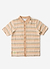 Sari Stripe Knitted Shirt | Cotton | Ecru