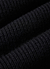 Fisherman Raglan Jumper | Wool | Black