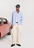 Pit Crew Relaxed Shirt | Percival x Ford | Blue Stripe