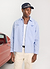 Pit Crew Relaxed Shirt | Percival x Ford | Blue Stripe