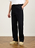 Artifact Relaxed Trousers | Cotton | Black