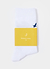 Le Grand Lac Percival Socks | White