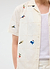 Olive Tapestry Cuban Shirt | Cotton | Ecru