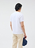 Embroidered Olive T Shirt | White