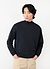 Frequency Mock Neck Sweatshirt | Organic Cotton | Black