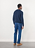 Waffle Jumper | Knitted | Navy