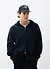 Chronicle Knitted Hoodie | Cotton | Black