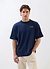 Amor Oversized T Shirt | Organic Cotton | Navy