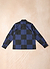 Checkerboard Overshirt | Percival x Ford | Navy
