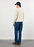 Embroidered Perci Olive Sweatshirt | Ecru