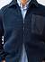 Men's Wool Fleece Jacket | Navy
