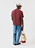 Perci Oversized T Shirt | Organic Cotton | Burgundy