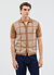 Costa Knitted Shirt | Cotton | Tobacco