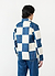 Kihara Overshirt | Cotton | Blue and Ecru