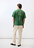 Wax Crayon Vase Oversized T Shirt | Organic Cotton | Forest