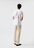Bistro T Shirt | Embroidered Organic Cotton | White