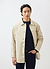 Men's Cream Sherlock Short Trench Coat | Waterproof | Stone with Cinnamon