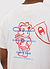 Bear Mascot Regular Fit T Shirt | Percival and Champion | White