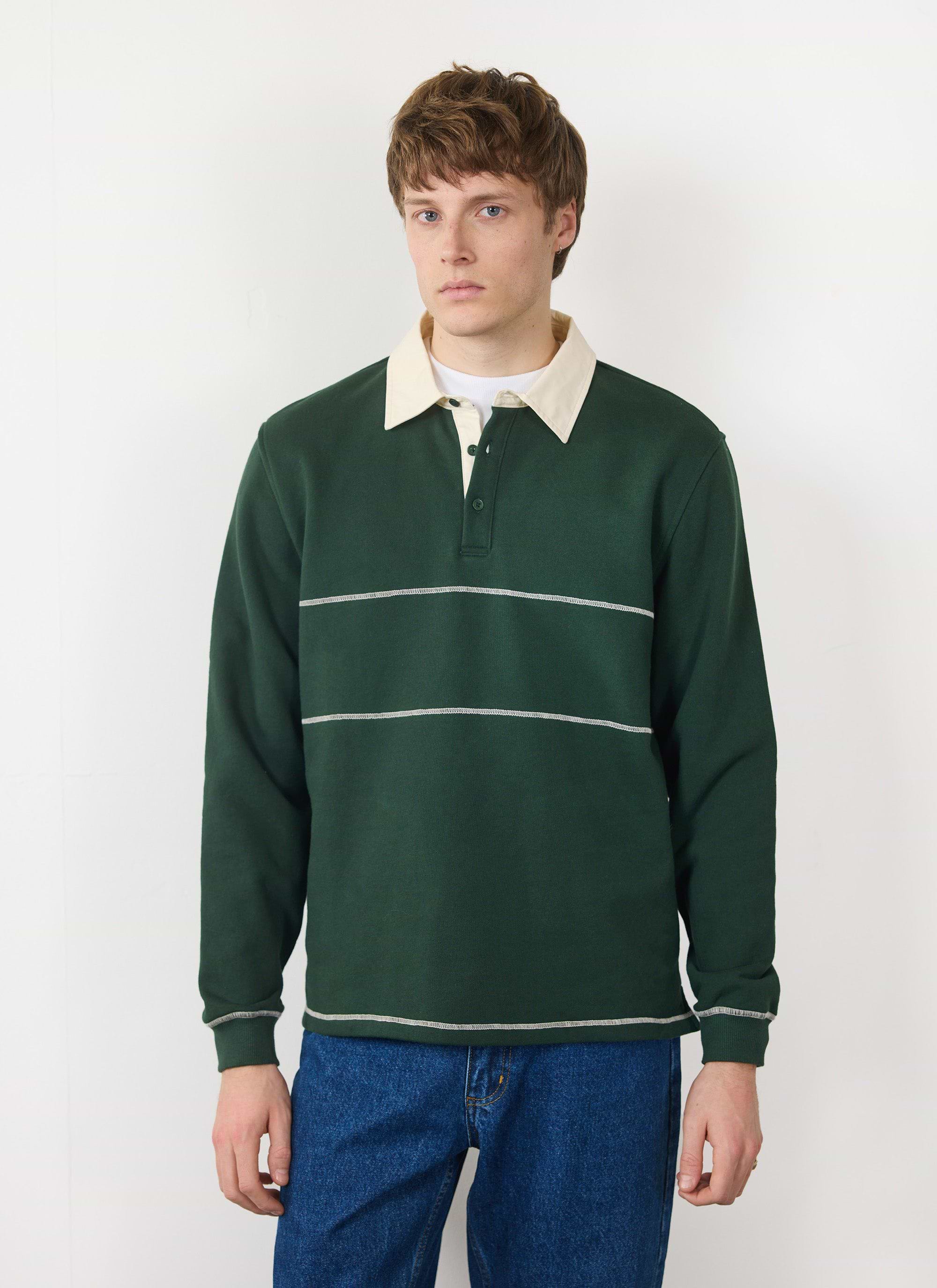 OVY Heavy Cotton Classic Rugger Shirt（Men's Rugby Shirt