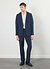 Tailored Linen Trousers | Navy