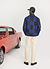 Checkerboard Overshirt | Percival x Ford | Navy