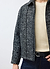 Ingegno Zip Wool Boxy Jacket | Black