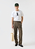 Grounds Relaxed Trousers | Herringbone Wool | Oak