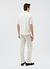 Cross Stitch Daisy Clerk Shirt | White