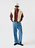 Perci Oversized T Shirt | Organic Cotton | Burgundy