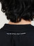 Quartz T Shirt | Embroidered Organic Cotton | Black