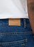 Wide Leg Denim Jeans | Mid Wash Blue
