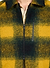 Check Anderson Wool Fleece | Wool | Mustard