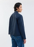 Boxy Cropped Pocket Overshirt | Navy
