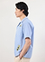 Capri Cuban Shirt | Cotton | Blue