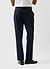 Textured Stripe Relaxed Pleated Trouser | Navy