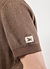 Casa Martini Knitted Polo | Tivoli | Brown
