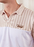Athleisure Pinstripe Polo Shirt | Prince x Percival | White | White