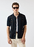 Folio Knitted Shirt | Cotton | Dark Navy