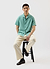 Relaxed Cuban Drape Shirt | Percival x Warren | Mint Green