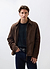 Prologue Soft Suede Jacket | Espresso Brown