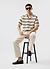 Crochet Groundsman Cuban Shirt | Ecru with Black